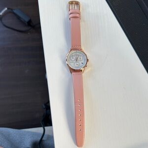 Citizen Pink Leather Strap Watch